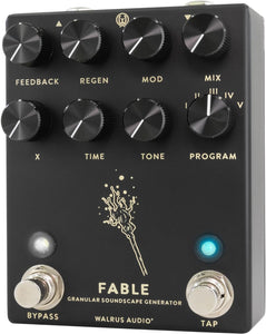 Walrus Audio Fable Granular Soundscape Generator, Black Guitar Effects Pedal