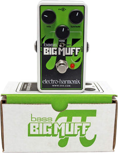 Electro-Harmonix Nano Bass Big Muff Pi Fuzz Guitar Effects Pedal