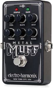 Electro-Harmonix Nano Metal Muff Distortion with Noise Gate Guitar Effects Pedal
