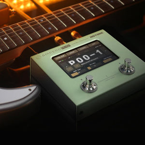 HOTONE Multi Effects Processor Pedal Guitar Bass Amp Modeling IR Cabinets Simulation Multi Language Multi-Effects with Expression Pedal Stereo OTG USB Audio Interface Ampero Mini MP-50 (Matcha)