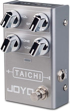 Load image into Gallery viewer, JOYO Overdrive Pedal Guitar&#39;s True Potential with JOYO Tai Chi R-02 Low-Gain Overdrive Pedal - Classic Amp Sound with Unique EQ Control
