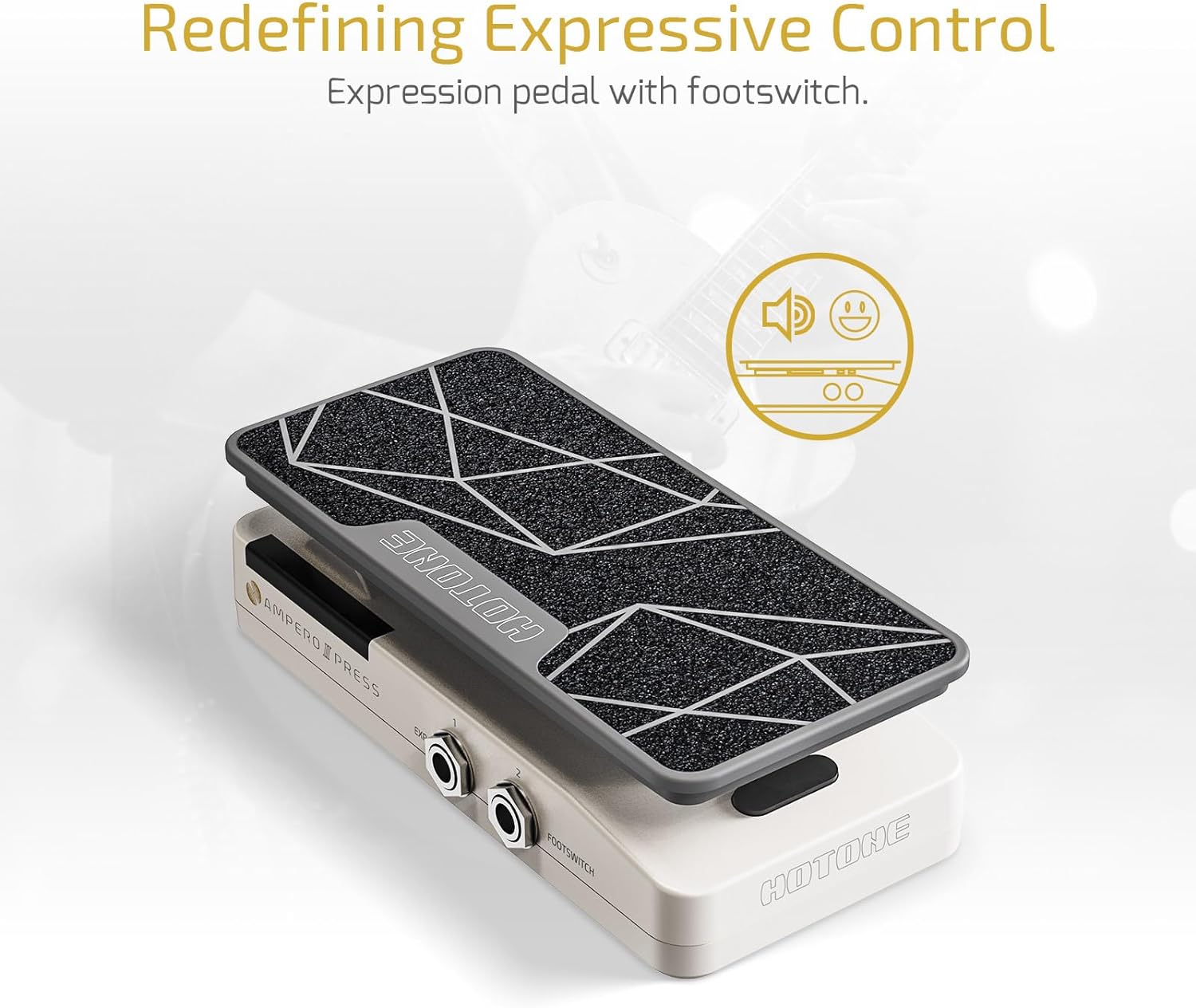 volume and expression pedal Hotone Volume Expression 2 in 1 Guitar Effects Pedal Passive EXP Amper – MAGMA STRINGS