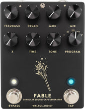 Load image into Gallery viewer, Walrus Audio Fable Granular Soundscape Generator, Black Guitar Effects Pedal
