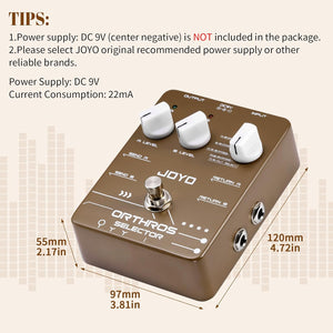 JOYO Effect Pedal ORTHROS SELECTOR (JF-24)