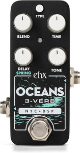 Electro-Harmonix Pico Oceans 3-verb Reverb Guitar Effects Pedal