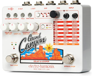 Electro-Harmonix Grand Canyon Delay & Looper Guitar Effect Pedal