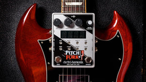 Electro-Harmonix Pitch Fork + Polyphonic Pitch Shifter Pedal