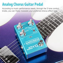 Load image into Gallery viewer, JOYO Chorus Pedal Multiple Chorus Effects Semi-Analog Circuit From surreal Deep Tone to Fierce and Vintage (R-22)
