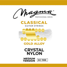 Load image into Gallery viewer, Magma Classical Guitar Strings Normal Tension Special Nylon - Gold Alloy "Bronze 85/15"(GC110D)
