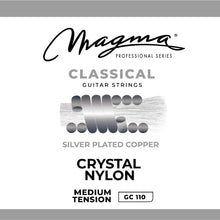 Load image into Gallery viewer, Magma Classical Guitar Strings Normal Tension Special Nylon - Silver Plated Copper (GC110)
