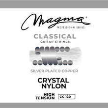 Load image into Gallery viewer, Magma Classical Guitar Strings High Tension Special Nylon - Silver Plated Copper (GC120)
