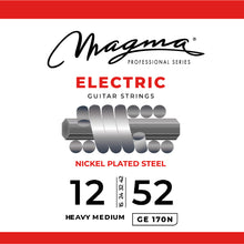 Load image into Gallery viewer, Magma Electric Guitar Strings Medium Gauge Nickel-Plated Steel Set, .012 - .052 (GE170N)
