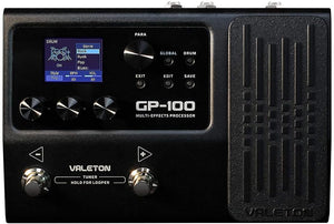 Valeton GP-100 Multi-Effects Processor, (with 9V power supply)
