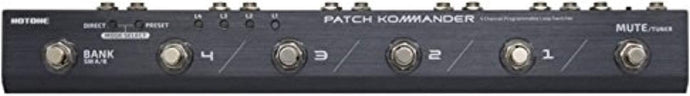 Hotone Patch Kommander 4-Channel Programmable Effects Loop Switcher (LS-10)