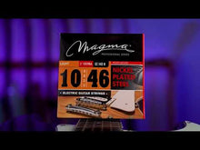 Load and play video in Gallery viewer, Magma Electric Guitar Strings Regular Light Gauge Nickel-Plated Steel Set, .010 - .046 (GE140N)
