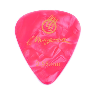 Magma Celluloid Standard .58mm Mix Color Guitar Picks, Pack of 25 Unit (PC058)