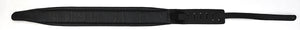 Magma Leathers 2.52" Delux Argentinean Padded Chamois Leather Guitar Strap Black (07MD01LA.)