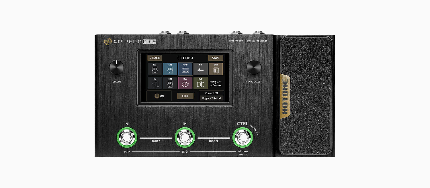 Hotone Ampero MP-80 One Amp Modeler & Effects Processor, (with 9V powe – MAGMA STRINGS