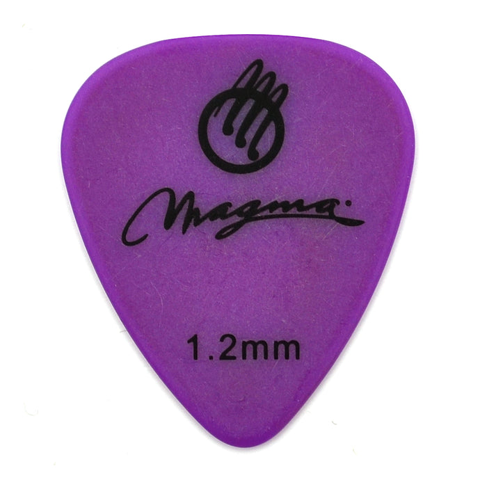Magma Polyformaldehyde Standard 1.20 mm Mix Color Guitar Picks, Pack of 25 Unit (PT120)