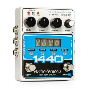 EHX Electro-Harmonix Stereo Looper 1440 Guitar Effects Pedal