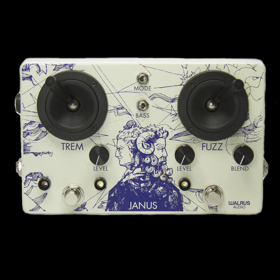 janus pedal Walrus Janus Fuzz/Tremolo with Joystick Control Guitar Effects Pedal
