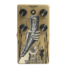 Load image into Gallery viewer, Walrus Warhorn Mid-Range Overdrive Guitar Effects Pedal
