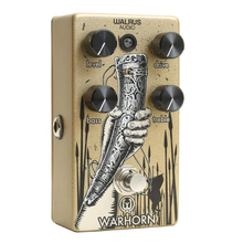 Load image into Gallery viewer, Walrus Warhorn Mid-Range Overdrive Guitar Effects Pedal
