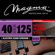 Load image into Gallery viewer, Magma Electric Bass Strings Light - Nickel Plated Steel Round Wound - Long Scale 34&quot; 5 Strings Set, .040 - .125 (BE155N)
