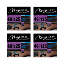 Load image into Gallery viewer, Magma Electric Bass Strings Light - Stainless Steel Round Wound - Long Scale 34&quot; 5 Strings Set, .040 - .125 (BE155S)
