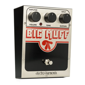 Electro-Harmonix EHX Big Muff Pi Distortion Sustain Fuzz Guitar Effects Pedal