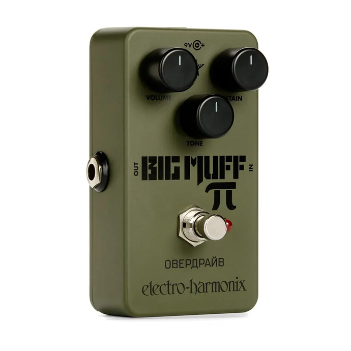 Electro-Harmonix EHX Green Russian Big Muff Pi Fuzz Guitar Effect Pedal