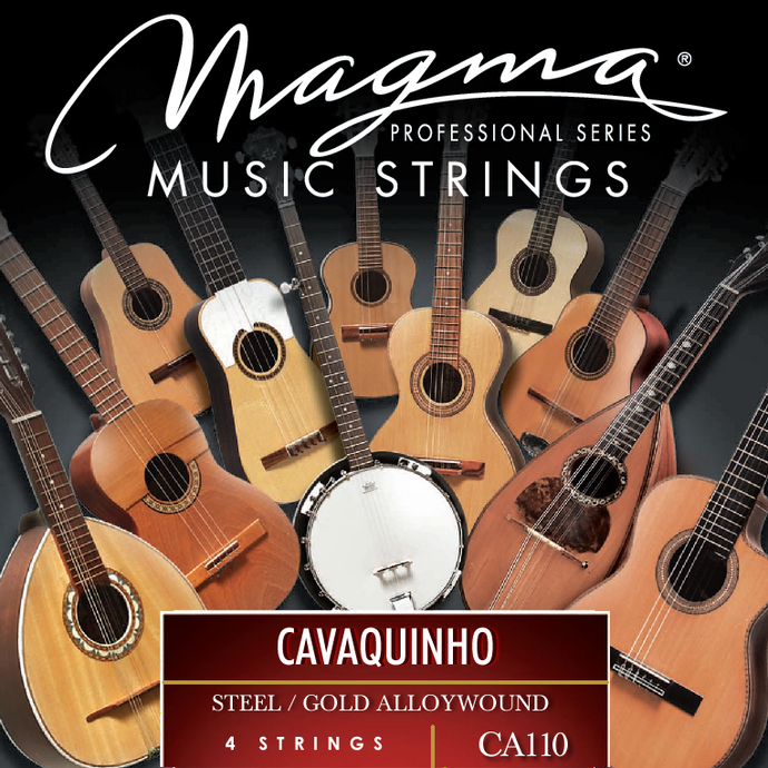 Magma CAVAQUINHO Strings Steel - Gold Alloy Wound Set (CA110)