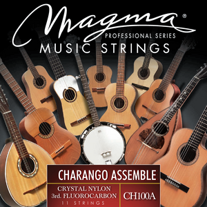 Magma CHARANGO ASSEMBLE Strings Special Nylon and Fluorocarbon Set (CH100A)