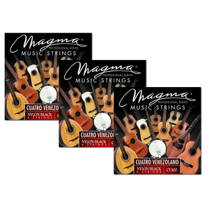 Magma CUATRO VENEZOLANO Strings Special Black Nylon Set (CV100)