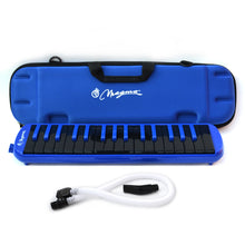 Load image into Gallery viewer, Magma 32 Key Professional Melodica Blue and Black (M3208)
