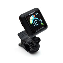 Load image into Gallery viewer, Magma Rechargeable Clip on Tuner for All Instruments - Guitar, Violin, Ukulele &amp; Chromatic Tuning Modes, Fast &amp; Accurate, Easy to Read, Professional and Beginner. LED Color Display (MCT-2)
