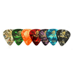 Magma Celluloid Standard .96mm Mix Color Guitar Picks, Pack of 25 Unit (PC096)
