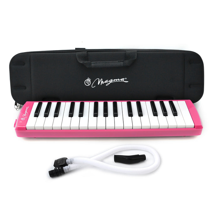 Magma 32 Key Professional Melodica Pink with Eva rubber case (M3204PRO)