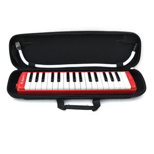 Magma 32 Key Professional Melodica Red with Eva rubber case (M3202PRO)