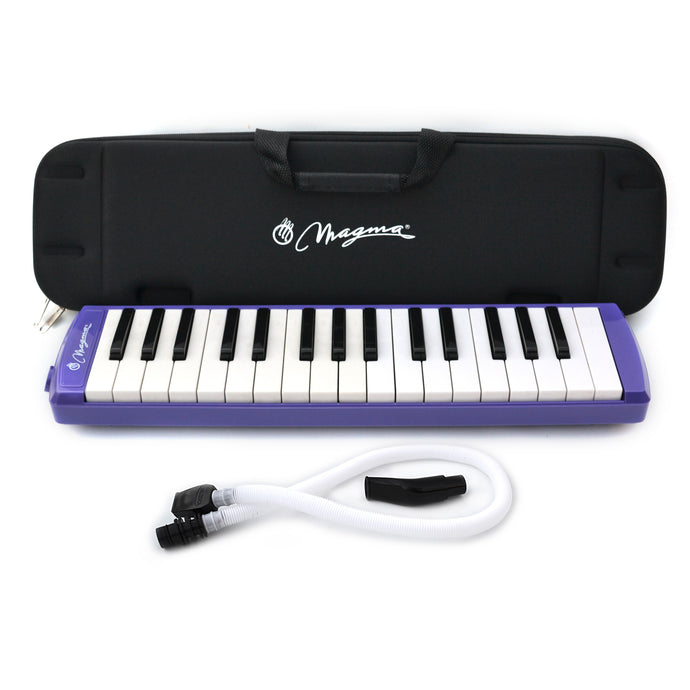 Magma 32 Key Professional Melodica Violet with Eva rubber case (M3209PRO)