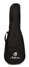 Load image into Gallery viewer, Magma Soprano Ukulele 21 inch Professional FIR AND SAPELI WOOD LINE with filete, strap pins installed and bag (MKS50)
