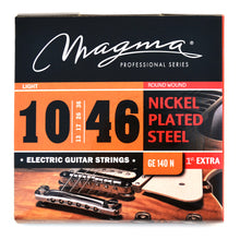 Load image into Gallery viewer, Magma Electric Guitar Strings Regular Light Gauge Nickel-Plated Steel Set, .010 - .046 (GE140N)
