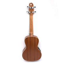 Load image into Gallery viewer, Magma Soprano Ukulele 21 inch Professional NACRE SAPELI WOOD LINE with filete, strap pins installed, bag and Pream EQ (MKS30MNEQ)
