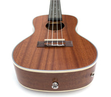 Load image into Gallery viewer, Magma Soprano Ukulele 21 inch Professional SAPELI WOOD LINE with filete, strap pins installed, bag and Preamp EQ (MKS30EQ).
