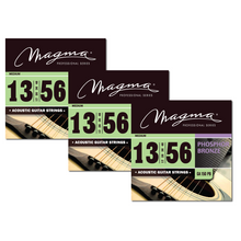 Load image into Gallery viewer, Magma Acoustic Guitar Strings Medium Gauge Phosphor Bronze Set, .013 - .056 (GA150PB)

