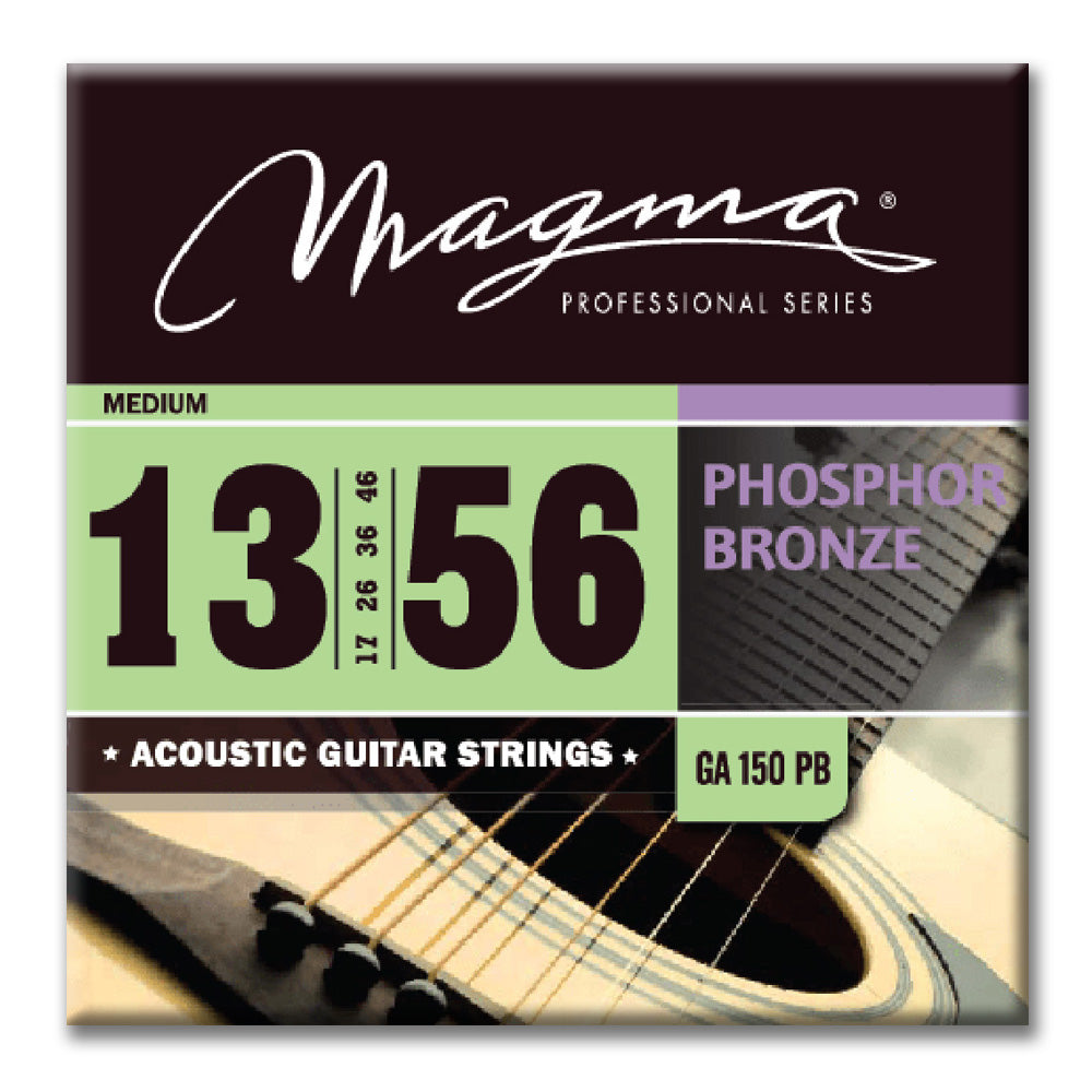 Magma Acoustic Guitar Strings Medium Gauge Phosphor Bronze Set