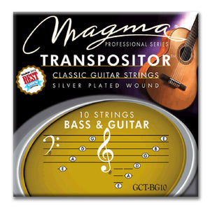 Magma Classical Guitar Strings TRANSPOSITOR BASS & GUITAR - Silver Plated Copper (FBA-GCT-BG10)