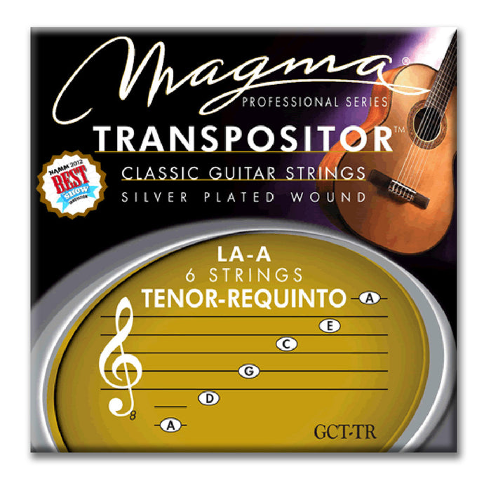 Magma Classical Guitar Strings TRANSPOSITOR LA-A TENOR REQUINTO - Silver Plated Copper (GCT-TR)