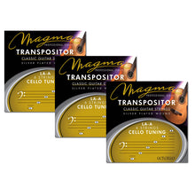 Load image into Gallery viewer, Magma Classical Guitar Strings TRANSPOSITOR LA-A CELLO - Silver Plated Copper (GCT-CELLO)
