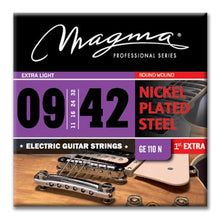 Load image into Gallery viewer, Magma Electric Guitar Strings Super Light Gauge Nickel-Plated Steel Set, .009 - .042 (GE110N)
